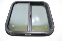 Carbest RW-Motion Echtglas Schiebefenster Scharnierfenster 500x450mm Camping Wohnwagen