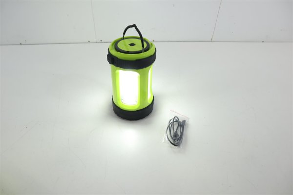 Brunner Blaze RG LED-Laterne Campinglampe Hängeleuchte Outdoor 230V 12V USB grün