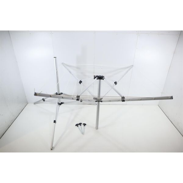 Outwell Wäschespinne Wäschetrockner Wäscheständer Camping Outdoor 110x110x142cm Aluminium silver