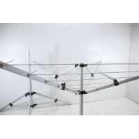 Outwell Wäschespinne Wäschetrockner Wäscheständer Camping Outdoor 110x110x142cm Aluminium silver