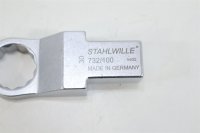 Stahlwille 58221030 Einsteckringschlüssel 732/100 Vierkant 22x28mm 30mm