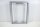 Carbest Einbaurahmen für Kompressor-Kühlschrank 50 Liter Aluminium silbermetallic