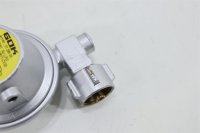 GOK Gasdruckregler Druckminderer Niederdruckregler mit Entlüftungsstopfen 0,8kg/h 30mbar U-Form Einsatz RM+Caravan