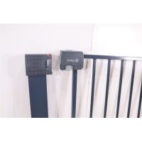 Safety 1st Easy Close Ausziehbares Schutzgitter Klemmgitter Babygitter Hundegitter schwarz 73-80 cm