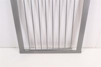 Munchkin Lindam Türgitter ausziehbares Türschutzgitter Treppenschutz zum Klemmen ohne Bohren 73-79 cm Grau