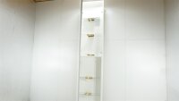 Badezimmer Hochschrank Compact/Vulcano 180 cm