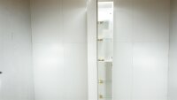 Badezimmer Hochschrank Compact/Vulcano 180 cm