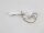 RK Reich Keramik Mono Wasserhahn Ø20mm Tülle Mikroschalter weiß