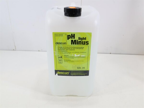 Descon 42021022 Liqui-pH-Minus light, pH-Senker, 14,9% flüssig, 20kg Kanister