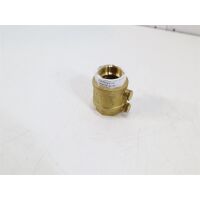 Puteus Rückschlagventil mit Entlüfter 32mm Ventil Messing Entlüftung Rückschlag