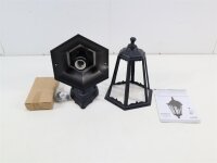 Wandleuchte Classico E27 60 W Schwarz Außenbereich...