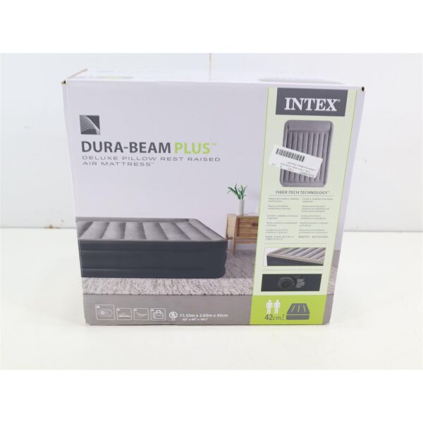 Intex DuraBeam DeluxePillowRestRaised Luftbett Doppelmatratze Gästebett