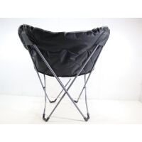Bo-Camp Redbridge Schmetterlingsstuhl M grau Campingstuhl Klappstuhl Sessel