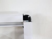 Carbest Innenrollo mit Rahmen für Komfort Ausstellfenster 500x350mm Camping Wohnmobil