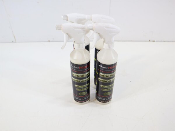 Glanzmittel 4x500ml  Hochglanz Quick Detailer mit Nano + Carnaubawachs