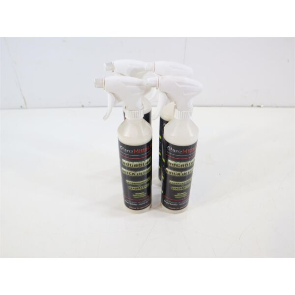 Glanzmittel 4x500ml  Hochglanz Quick Detailer mit Nano + Carnaubawachs