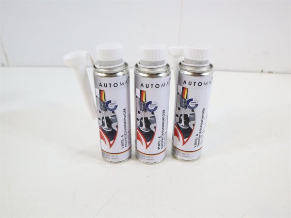 Automax 3x 300ml Ventil- und Einspritzdüsenreiniger für Benzinmotoren Additiv