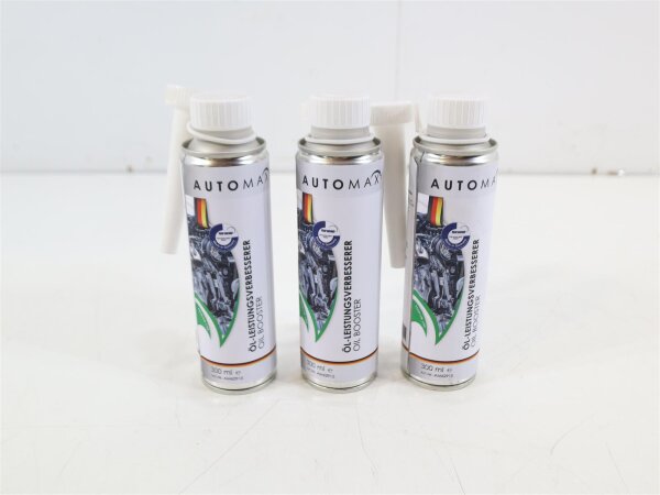 Automax 3x300ml Öl-Leistungsverbesserer Öladditiv Ölzusatz