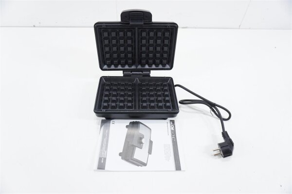Clatronic WA 3606 Brüsseler Waffeleisen für Brüsseler Waffeln