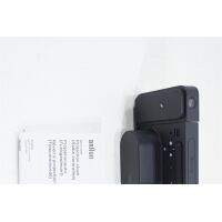 Braun BC15B-DCF Funk- Projektionswecker mit Display schwarz für präzise Weckzeit