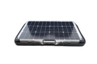 Carbest Solarkoffer Solarmodul Solarpanel Solarzelle 120 Watt Wohnmobil Camping