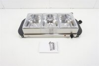 Tristar Edelstahl Buffetwärmer einstellbares...