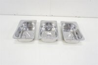 Tristar Edelstahl Buffetwärmer einstellbares Thermostat 3 x 1,5l Buffetbehälter