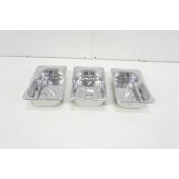 Tristar Edelstahl Buffetwärmer einstellbares Thermostat 3 x 1,5l Buffetbehälter