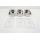 Tristar Edelstahl Buffetwärmer einstellbares Thermostat 3 x 1,5l Buffetbehälter