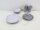 Gimex Classic Line Granite Geschirrset 16-teilig Essteller Dessertteller Schale Henkelbecher Camping