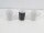 Camp4 Premium Geschirrset Black-White, 14-teilig Melamin Camping