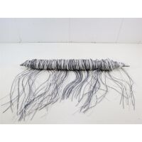 Arisol Rain Türvorhang, 100x220cm, silber/weiß Insektenschutzvorhang Camping Caravan