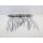 Arisol Rain Türvorhang, 100x220cm, silber/weiß Insektenschutzvorhang Camping Caravan