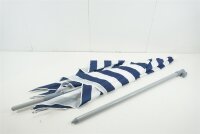 Bo-Camp Sonnenschirm rechteckig gestreift 170x170 cm...