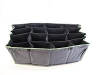 BO-CAMP Faltschrank Camping Schrank Regal Zelt Organizer Garderobe 16,  52,20