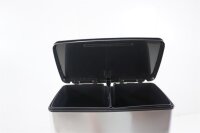 Curver Deco bin slim Duo Mülleimer Abfalleimer 52 Liter 86x615x284mm