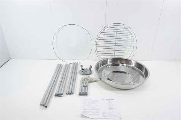 Camp4 Scout Schwenkgrill Edelstahl 50 cm Grillrost