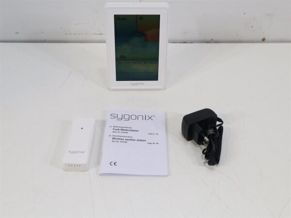 Sygonix SY-5509564 Digitale-Wetterstation Vorhersage bis 24 Stunden