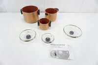 Bo-Camp Slauson Topfset 3-Teilig 3 Töpfe Aluminium...