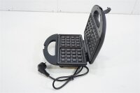 Brüsseler Waffeleisen Retro Waffelmaker 2 belgische Waffeln Antihaft 700 W Schwarz