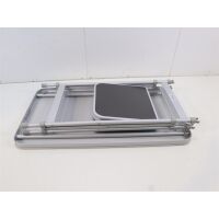 Frankana Falttisch mit 2 Ebenen, 72x40x82cm Campingtisch