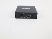 SpeaKa Professional SP-HDS-220 1+2 Port HDMI-Splitter UHD-fähig 3840x2160 Pixel schwarz