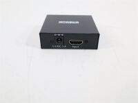 SpeaKa Professional SP-HDS-220 1+2 Port HDMI-Splitter UHD-fähig 3840x2160 Pixel schwarz