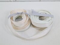 Hindermann Kederband, 7x25mm, 12m, weiß...