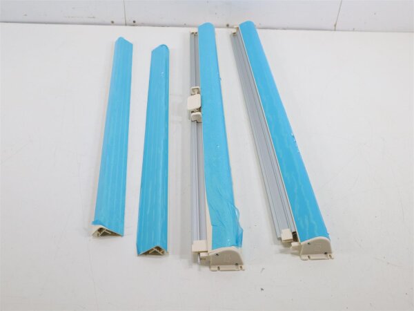 Carbest Verdunkelungssystem mit Moskitonetz 700x650mm Rollos Rahmen kürzbar