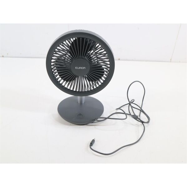 Eurom Vento Akku Mini-Ventilator USB Tischventilator Camping Outdoor