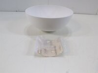 Reimo Waschbecken rund Aufsatzwaschtisch 300x135mm Camping Wohnwagen Wohnmobil weiß