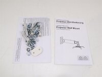 SpeaKa Professional SP-PWM-200 Beamer-Wandhalterung Neigbar, Drehbar