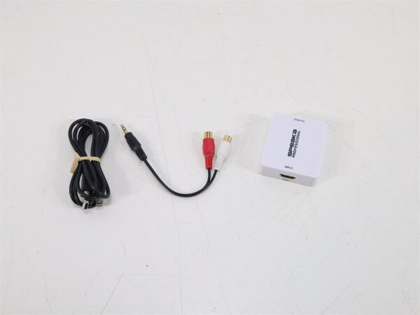 SpeaKa Professional Audio Extraktor HDMI - HDMI Klinke Cinch 1920 x 1080