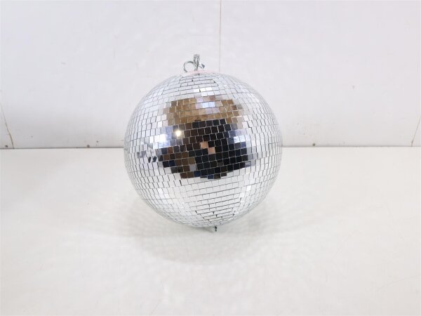 Eurolite Spiegelkugel 30 cm Echtglasfacetten Sicherungöse Discokugel Mirror
